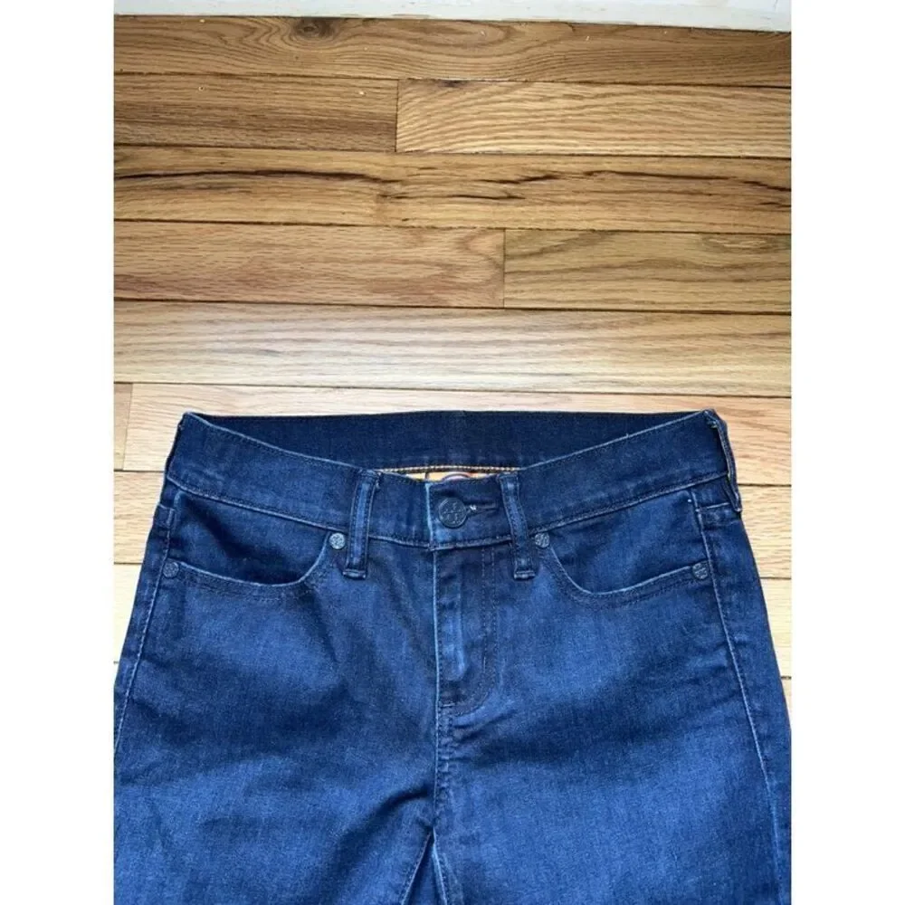 Tory Burch Dark Wash Jean Legging size 24